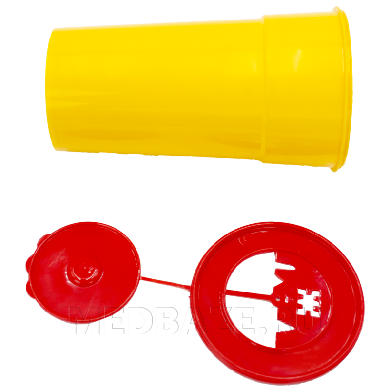 Емкость-контейнер 1.5 л, для утилизации игл, Респект