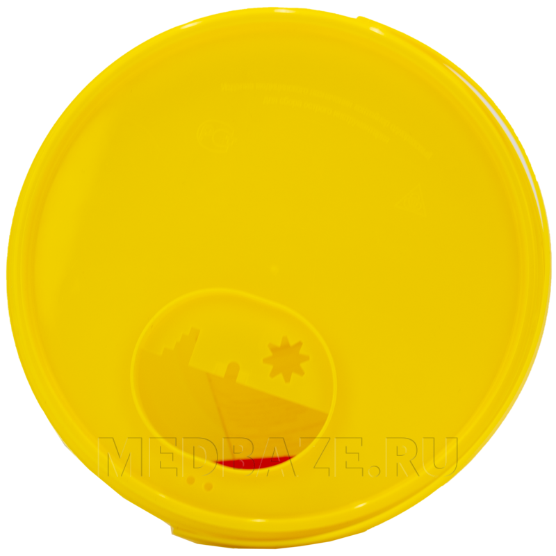 Емкость-контейнер 3 л, для утилизации игл, Медком