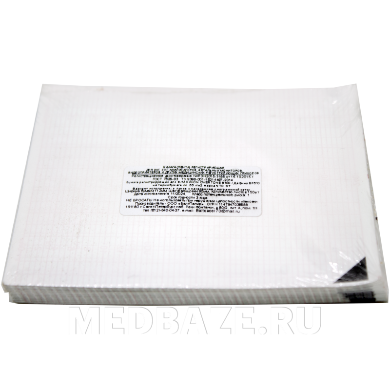 Бумага для КТГ Dixis Overton 6100/Дафина BF610, 112*90 мм (2046, 158165, 2058), 150 лист/пачка