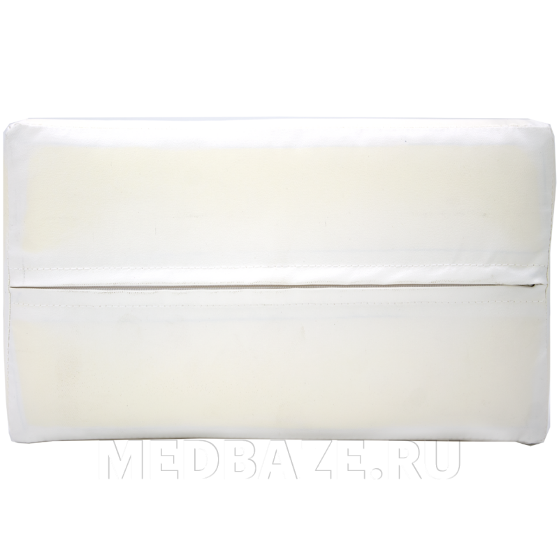 Подушка для забора крови, полувалик, ПВХ, 25*15*7.5 см, белый, (СЛК-472)