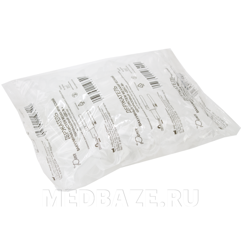 Держатель вакуумных систем (переходник) одноразовый ДВС-М, 50 шт/уп