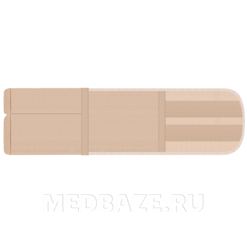 Бандаж послеоперационный абдоминальный, двойная утягивающая панель, высота 25 см, ПО-25P, Экотен