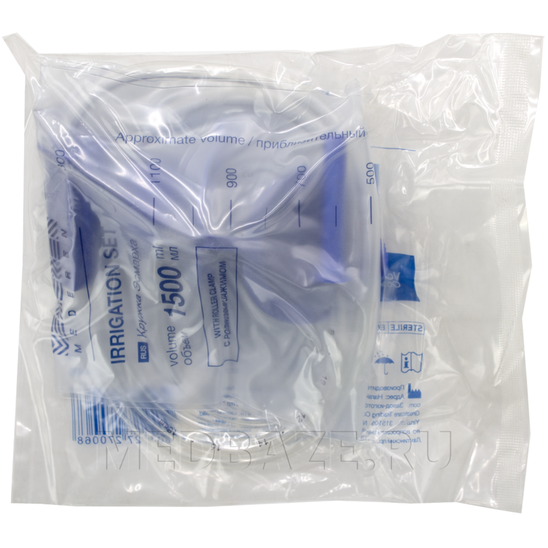 Кружка Эсмарха одноразовая 1.5 л (0316-М100-01), Mederen