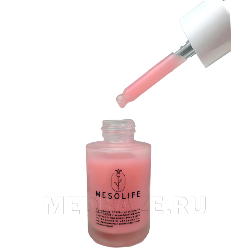 Сыворотка для лица PDRN + ПЕПТИДЫ Mesolife 30 мл