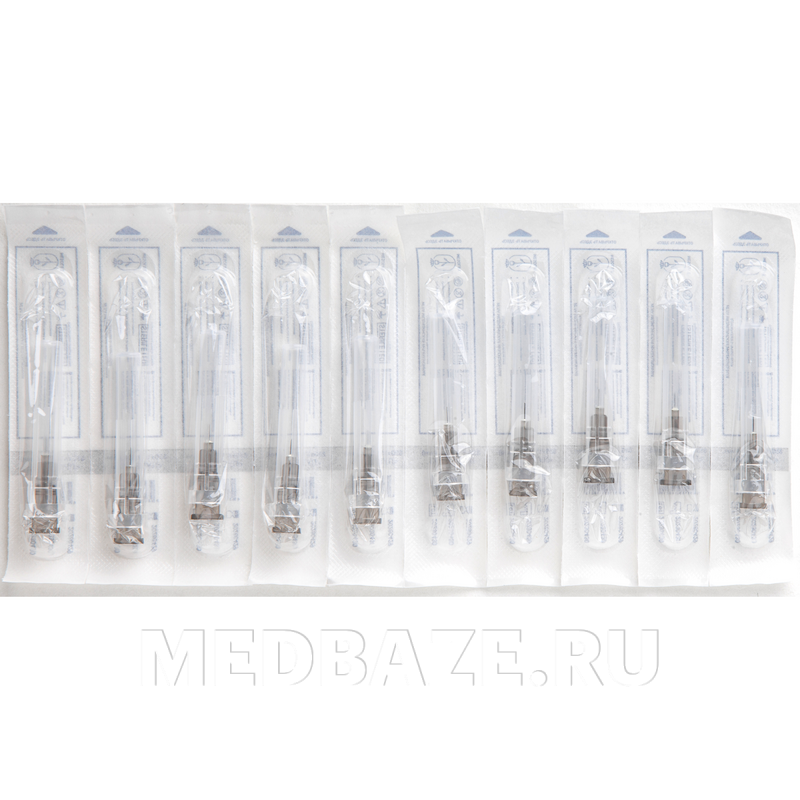 Игла для мезотерапии Mesolife 33G 0.20×4 мм (100 шт.)