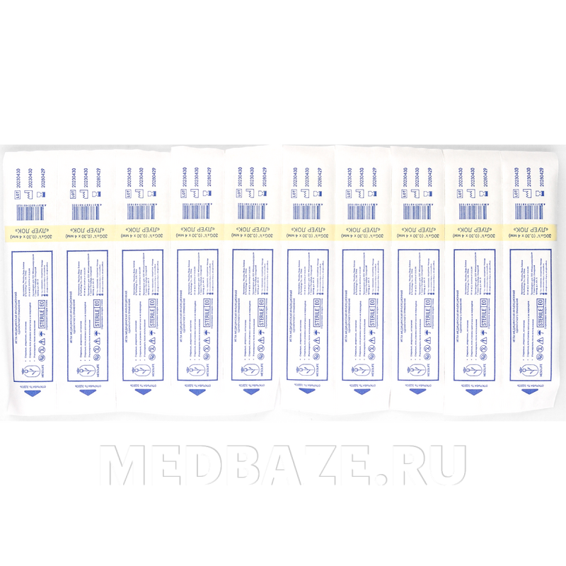 Игла для мезотерапии Mesolife 30G 0.30×4 мм (100 шт.)