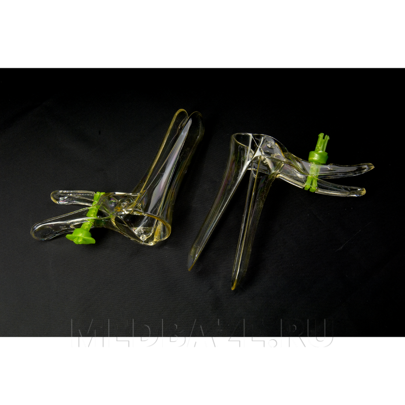 Зеркало гинекологическое с ЦПФ стерильное р-р M, золотое, ДиаКлон, 105 шт/уп