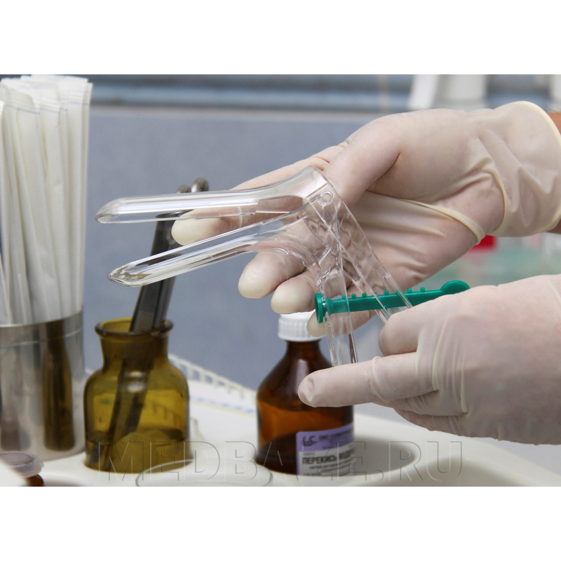 Зеркало гинекологическое с ЦПФ стерильное р-р M, ДиаКлон, 105 шт/уп