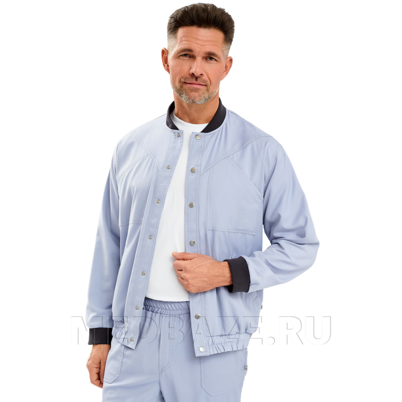 Бомбер мужской Тезис TZ690, серый