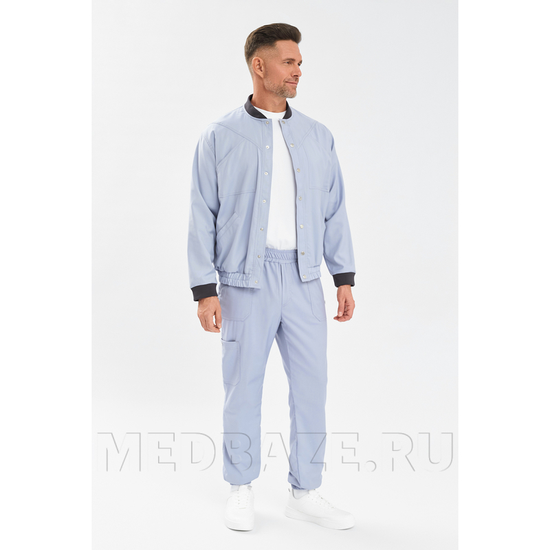 Бомбер мужской Тезис TZ690, серый