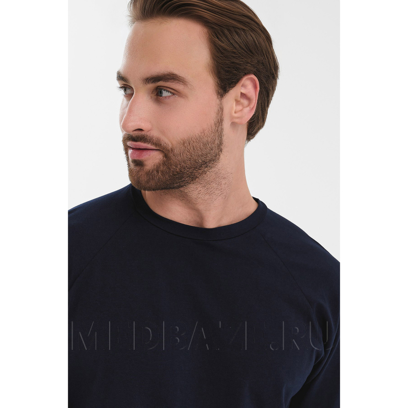 Лонгслив мужской Тезис TZ512, темно-синий