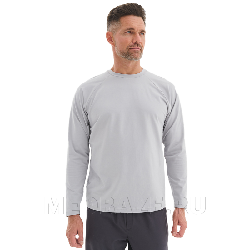 Лонгслив мужской Тезис TZ512, серый
