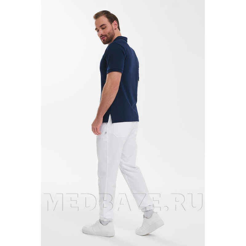 Поло мужское Тезис TZ550, темно-синий