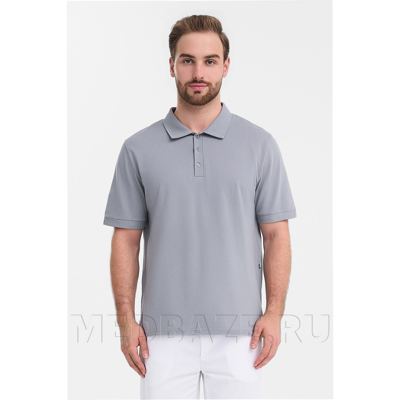 Поло мужское Тезис TZ550, серый