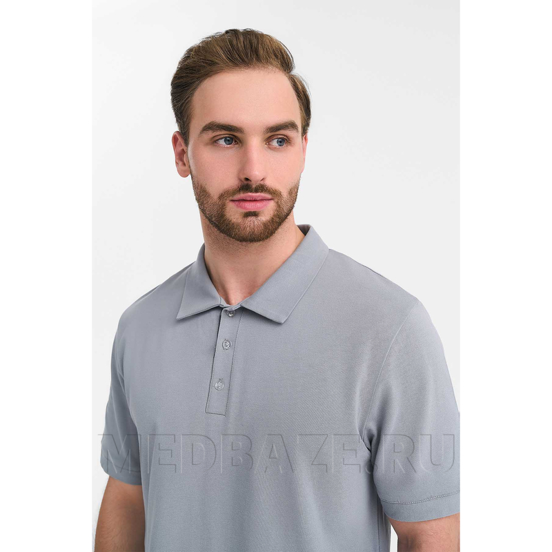 Поло мужское Тезис TZ550, серый