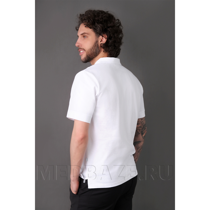 Поло мужское Тезис TZ550, белый