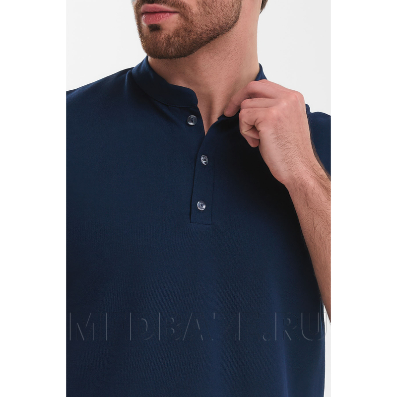 Поло мужское Тезис TZ560, темно-синий