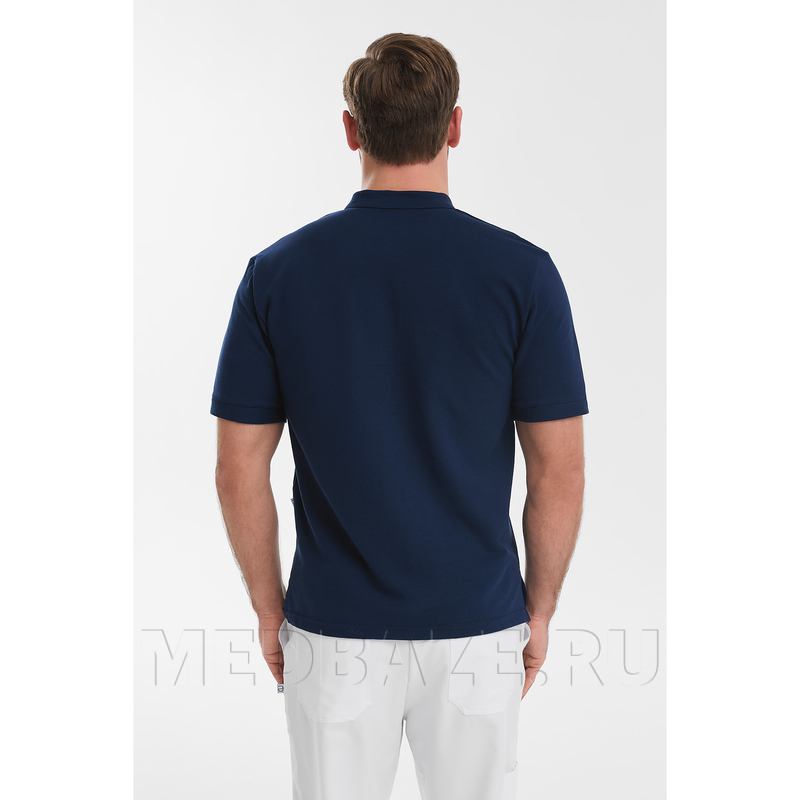 Поло мужское Тезис TZ560, темно-синий