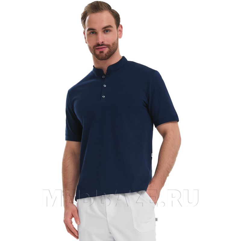 Поло мужское Тезис TZ560, темно-синий