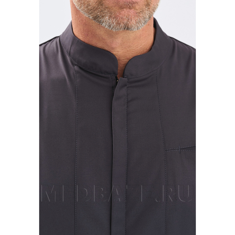 Рубашка мужская на молнии Тезис TZ700, графит