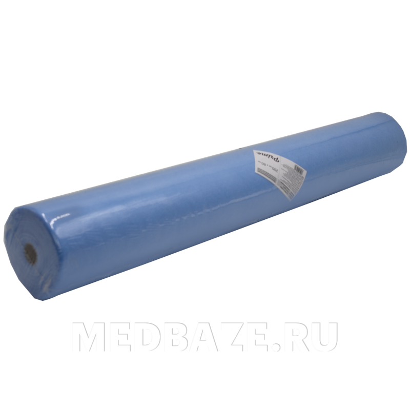 СМС простыни в рулоне, плотность 17 г/м2, 80*200 см, голубой, (EL-P28R), Optima, 100 шт/рулон