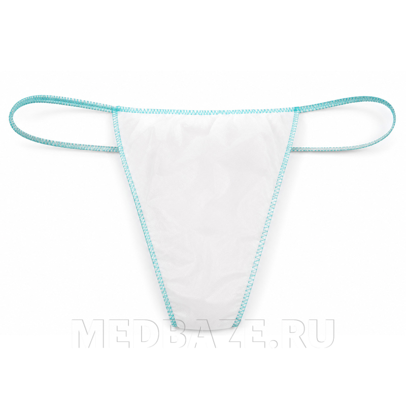 Бикини женские, плотность 42 г/м2, белый, (237), White line, 100 шт/уп