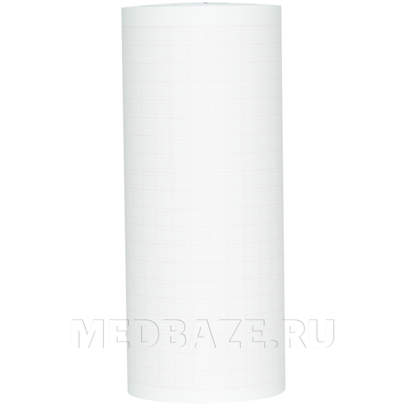 Лента тепловая регистрационная для ЭКГ 110 мм*30 м*12 мм, внутренняя намотка, клетка (1282, 663703), Bioset
