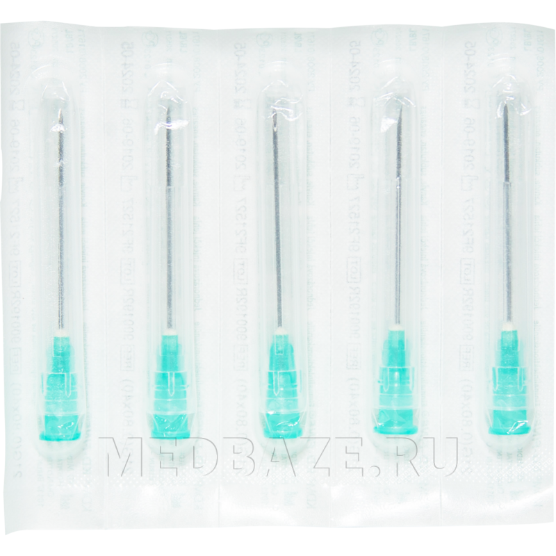 Игла инъекционная 21G 0.80*40 мм, KD-Fine, 100 шт/уп