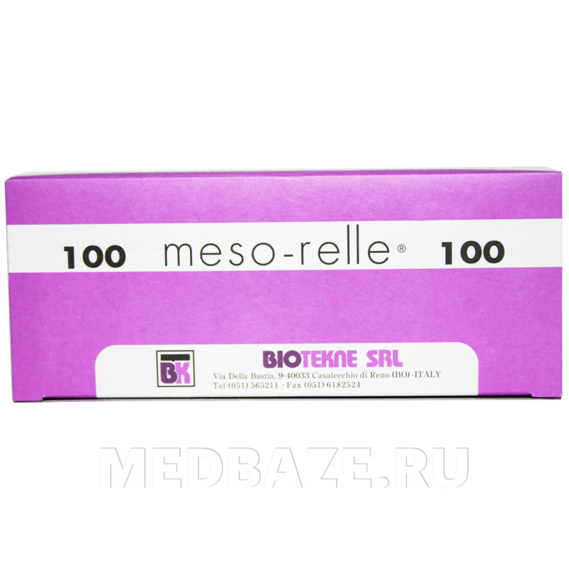 Игла Meso-relle 0.3*4 мм 30G 100 шт/уп