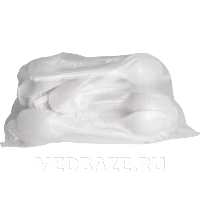 Ложка одноразовая столовая, 17 см, 100 шт/уп