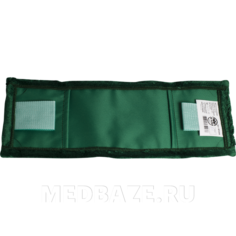 Моп микрофибра A-VM, карман-ухо, 40 см, зеленый, (MF2088, 908258), Комфорт