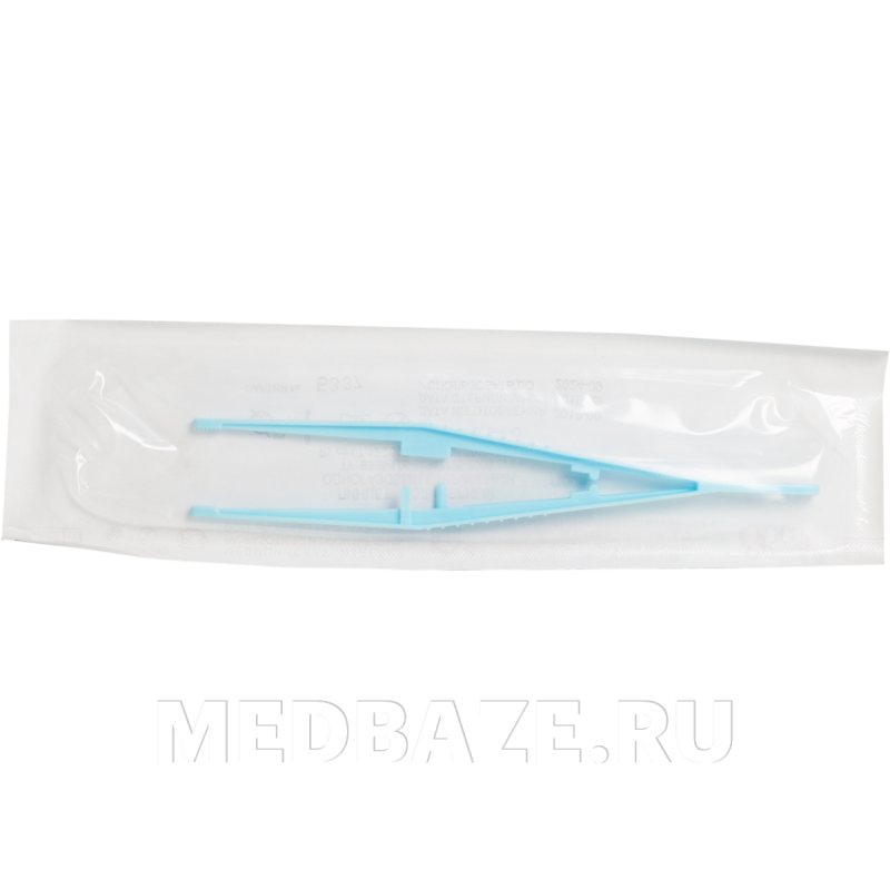 Пинцет одноразовый стерильный 15 см, Полимерные изделия