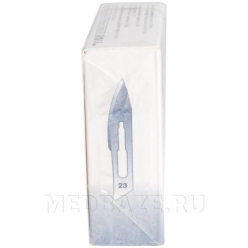 Лезвие хирургическое Certus стерильное, размер 23, 100 шт/уп
