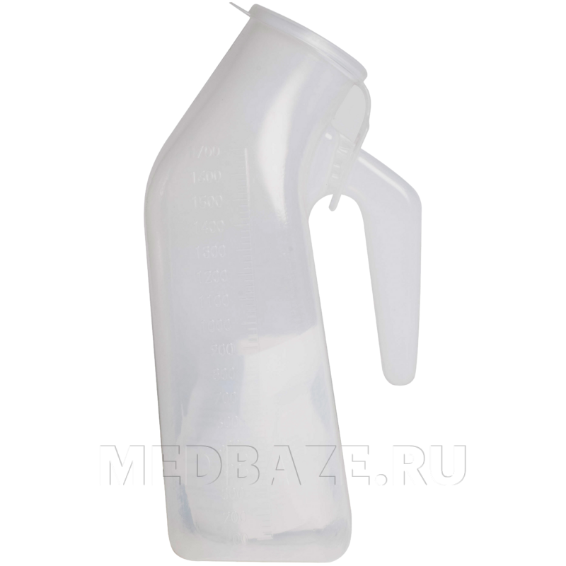 Мочеприменик Утка 1700 мл, со шкалой, Медполимер