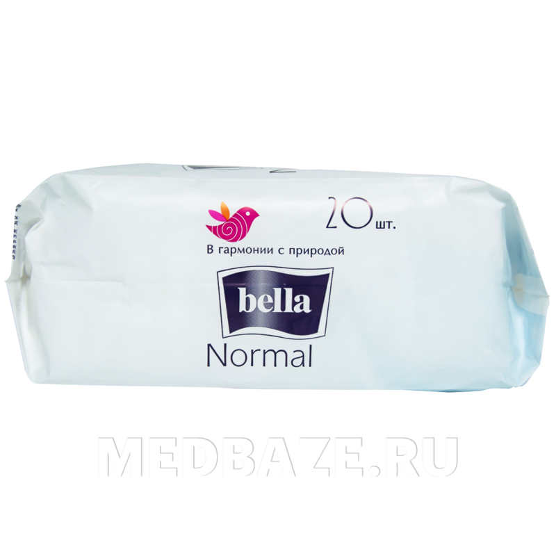 Прокладки гигиенические впитывающие Bella Normal, 20 шт/уп