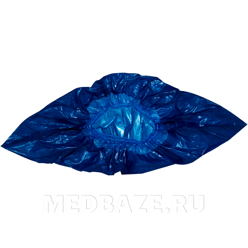 Бахилы 10 г, мегапрочные одноразовые, пл. 100 мкм, (ЭГ-100/2/25), ЭЛС, 25 пар/блок