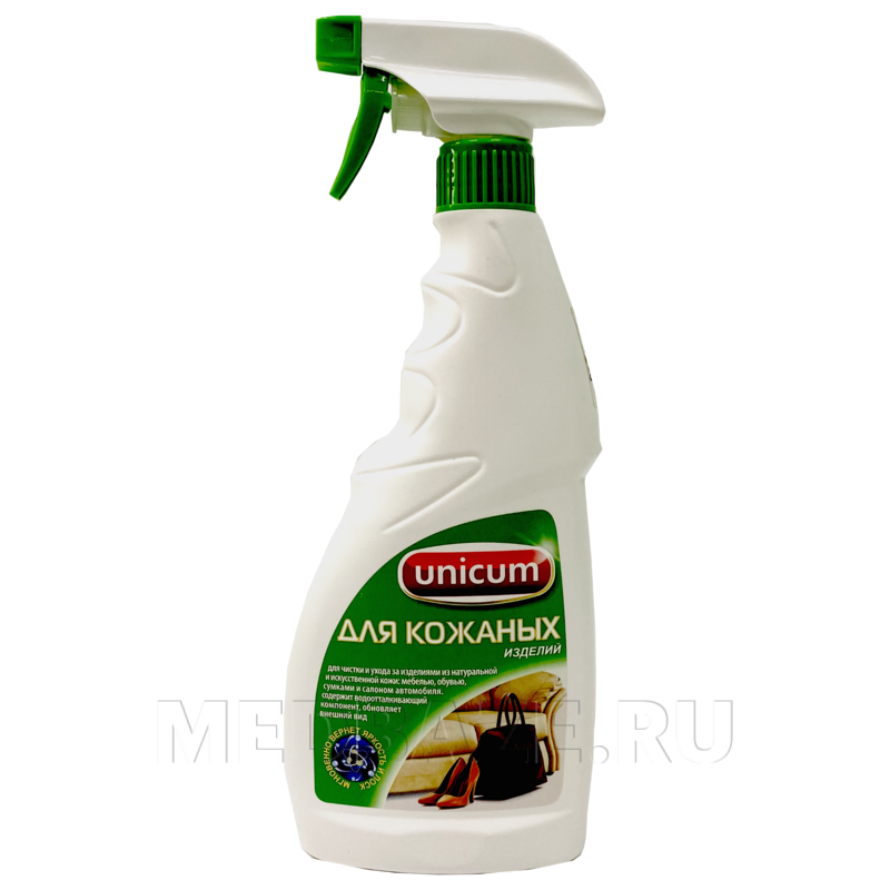 Чистящее средство Unicum? для чистки и ухода за изделиями из кожи, спрей, 500 мл
