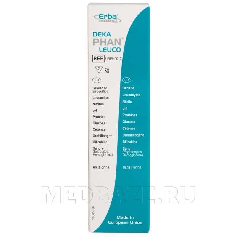 Тест полоски ДекаФАН Лейко, 50 шт/уп