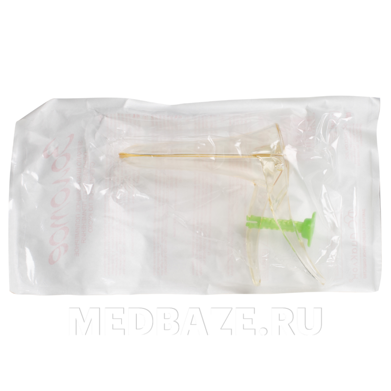 Зеркало гинекологическое с ЦПФ стерильное р-р M, ДиаКлон, 105 шт/уп