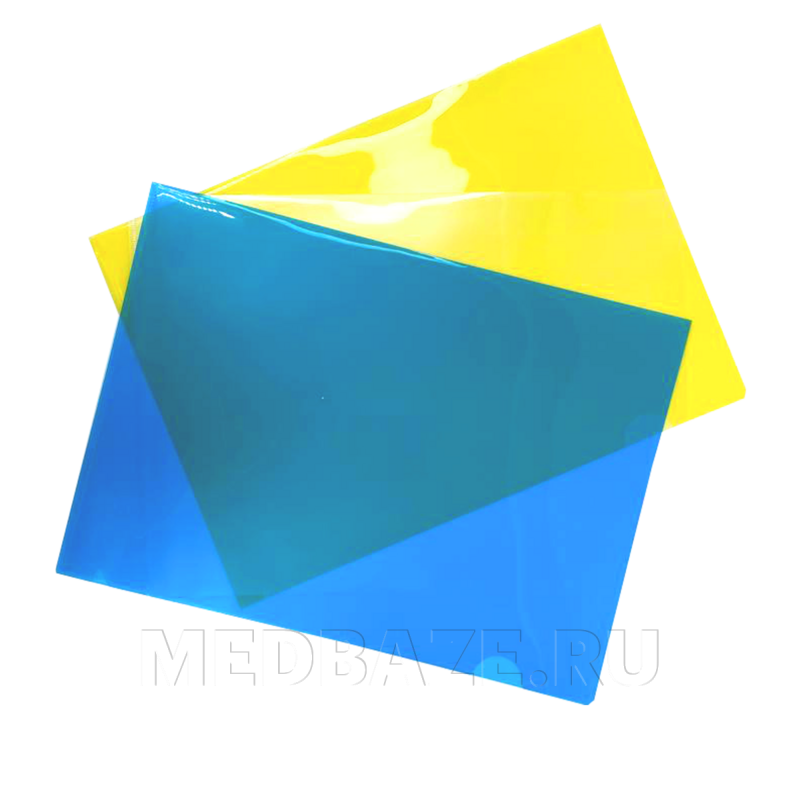 Папка-уголок Attache Economy А4 (ПУ-001-ПП) 120 мкм, синяя (627963)