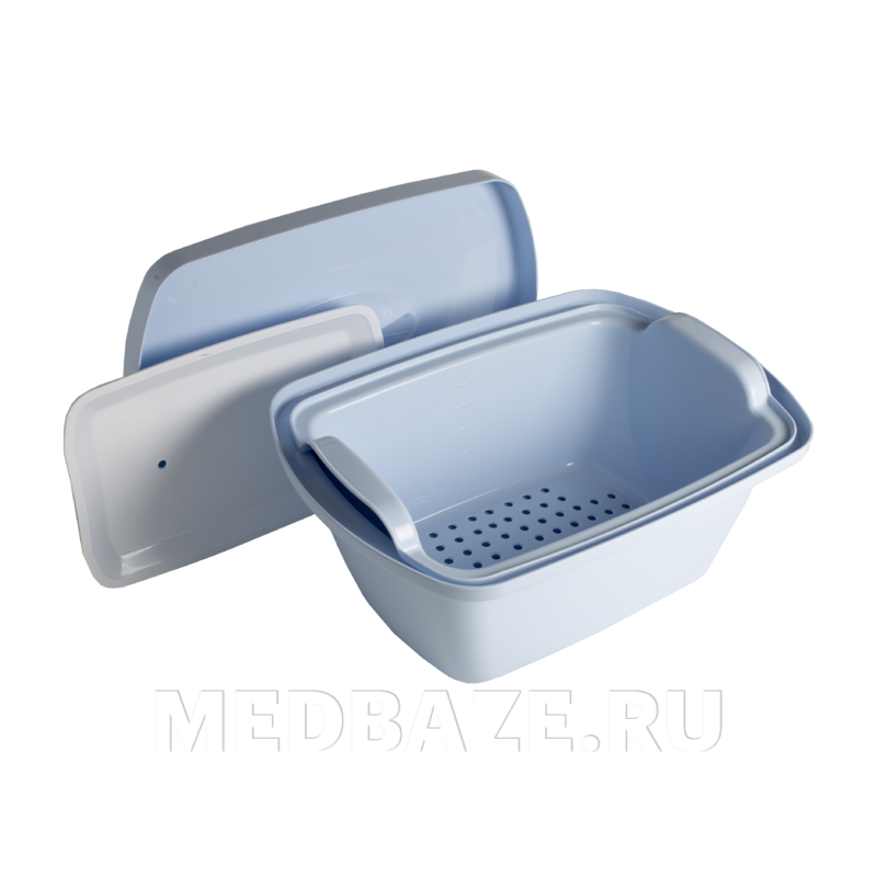 Емкость-контейнер КДС-10-"КРОНТ" голубой