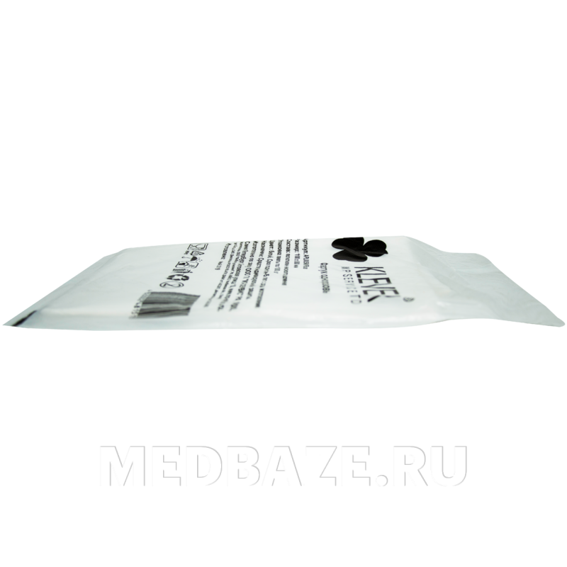 Фартук ПНД 68*110 см, белый, Klever, 100 шт/уп