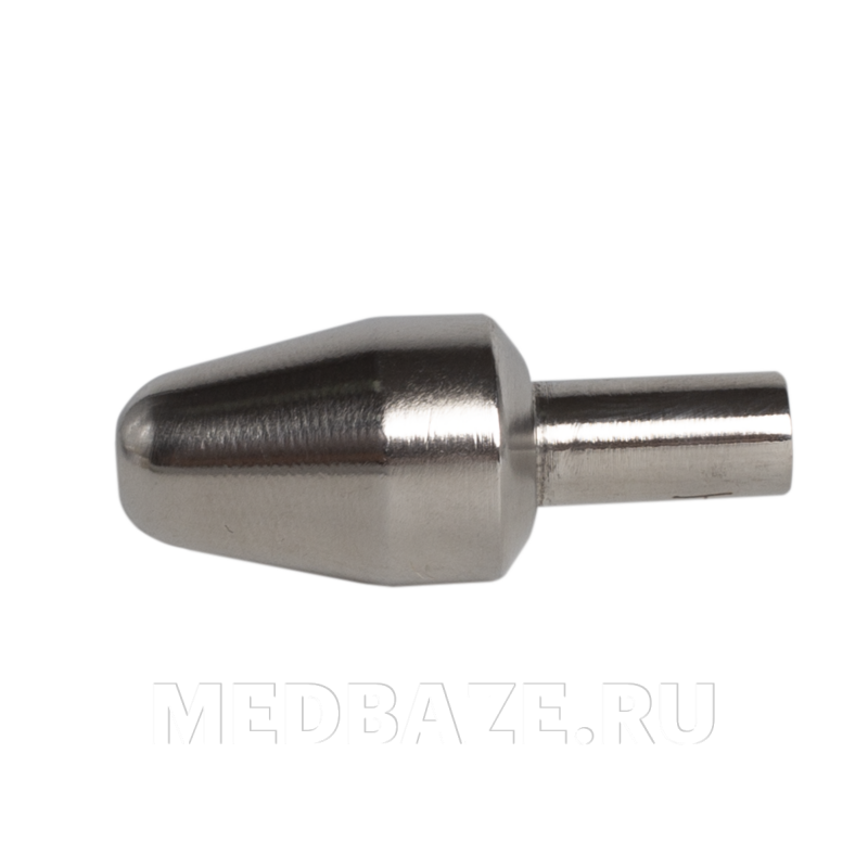 Олива для промывания носа продувания слуховых трубмногоразовая №.2, металл