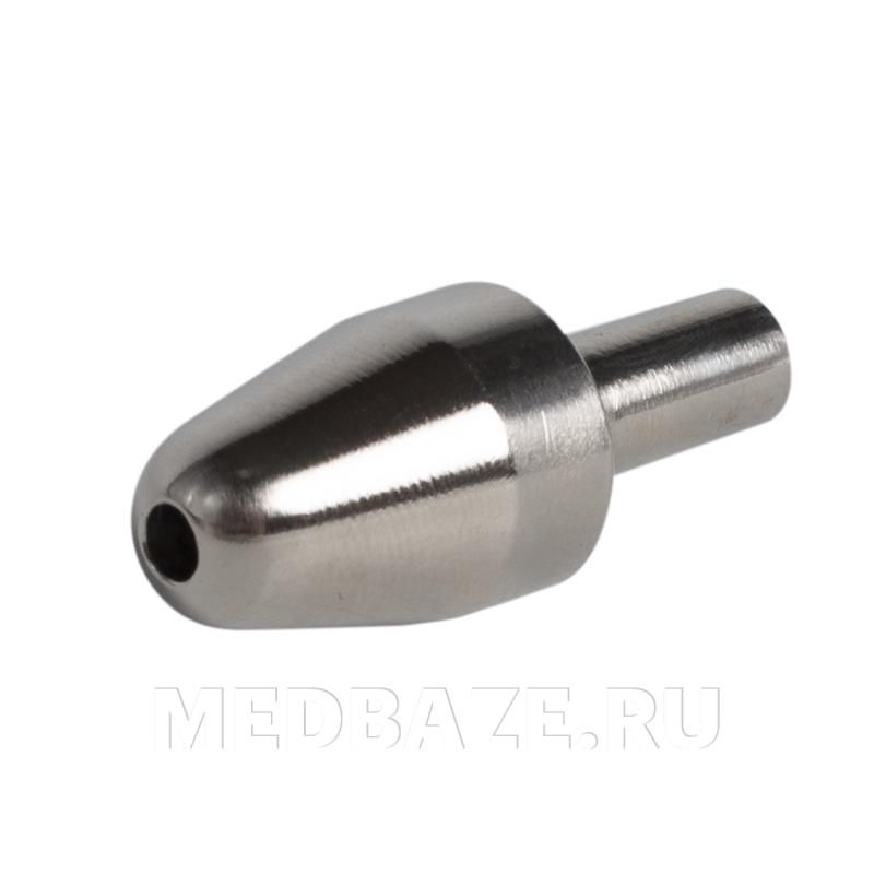 Олива для промывания носа продувания слуховых трубмногоразовая №.2, металл