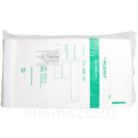 Пакет для стерилизации самокл. белый 150*280 мм ПБСП, МедТест, 100 шт/уп