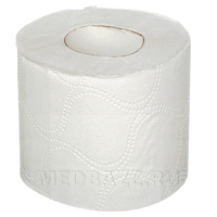 Туалетная бумага в рулонах Luscan Professional 2 сл., 160 лист, белая (396249), 24 рул/уп