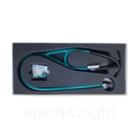 Стетоскоп мед. терапевт., чувствит. мембрана 44 мм, зеленый, 04-AM404 GR Deluxe, Amrus