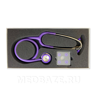 Стетоскоп мед. двухсторонний терапевт., мембрана 47 мм, воронка 35мм, фиолетовый, 04-AM420 PP Deluxe, Amrus