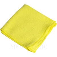 Тряпка для пола микрофибра, без упаковки, 50*60 см, желтый, ХозГрад