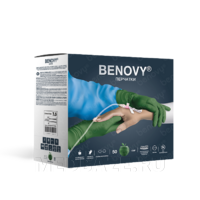 Перчатки Benovy Pro Polychloroprene, размер 7.0, зеленые